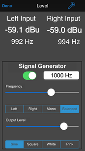 levelMeter